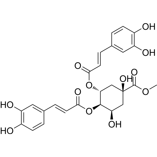 3,4-Di-O-caffeoyl quinic acid methyl ester (Macroantoin F) 114637-83-1